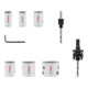 Bosch Multi-materiaal gatenzaagset met schroefdraad, 19; 22; 29; 38; 44; 57 x 40 mm