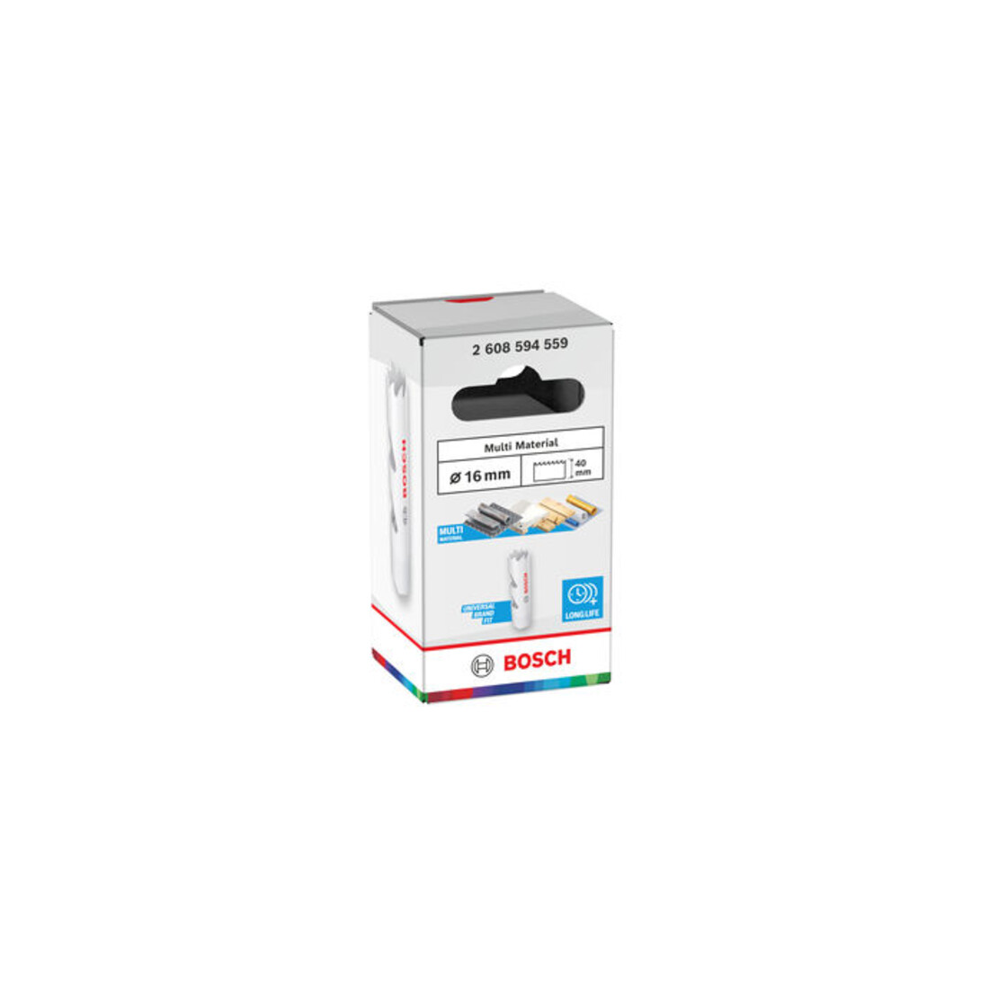 Bosch Multi-material gatenzaag met draad, 16 x 40 mm