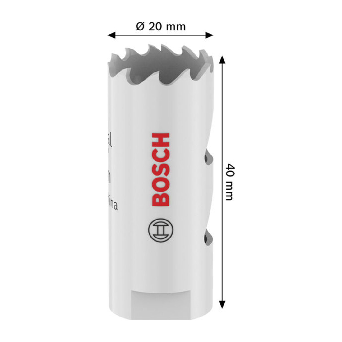 Bosch Multi Material gatenzaag met draad, 20 x 40 mm