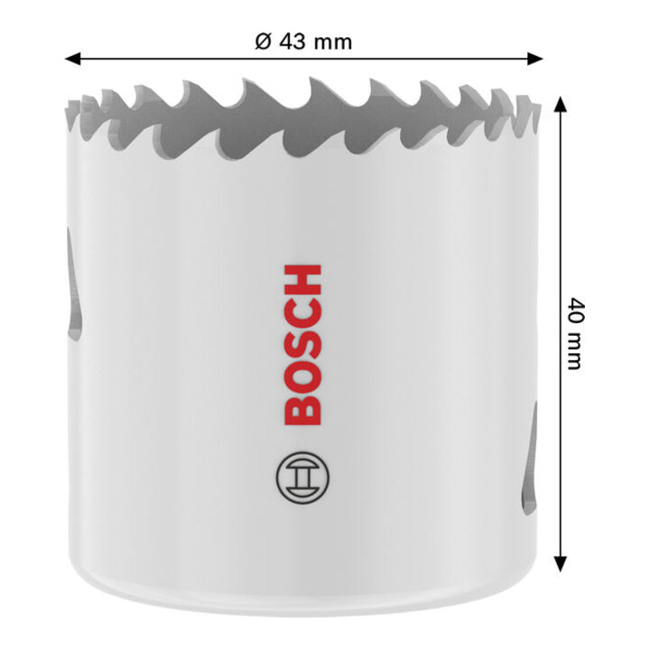 Bosch Multi Material gatenzaag met draad, 43 x 40 mm