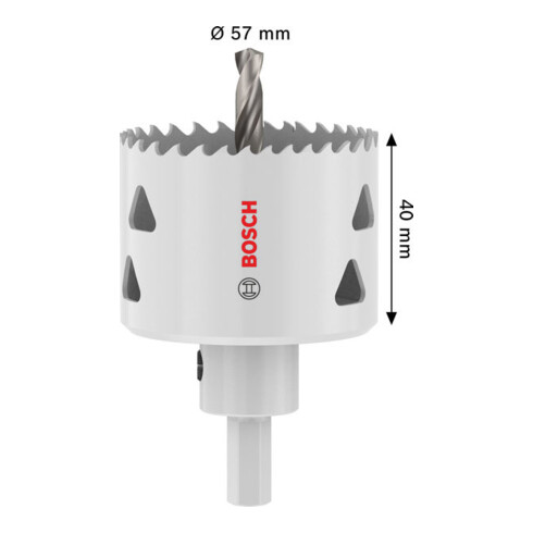 Bosch Multi Material gatenzaag met opzethouder, 57 x 40 mm