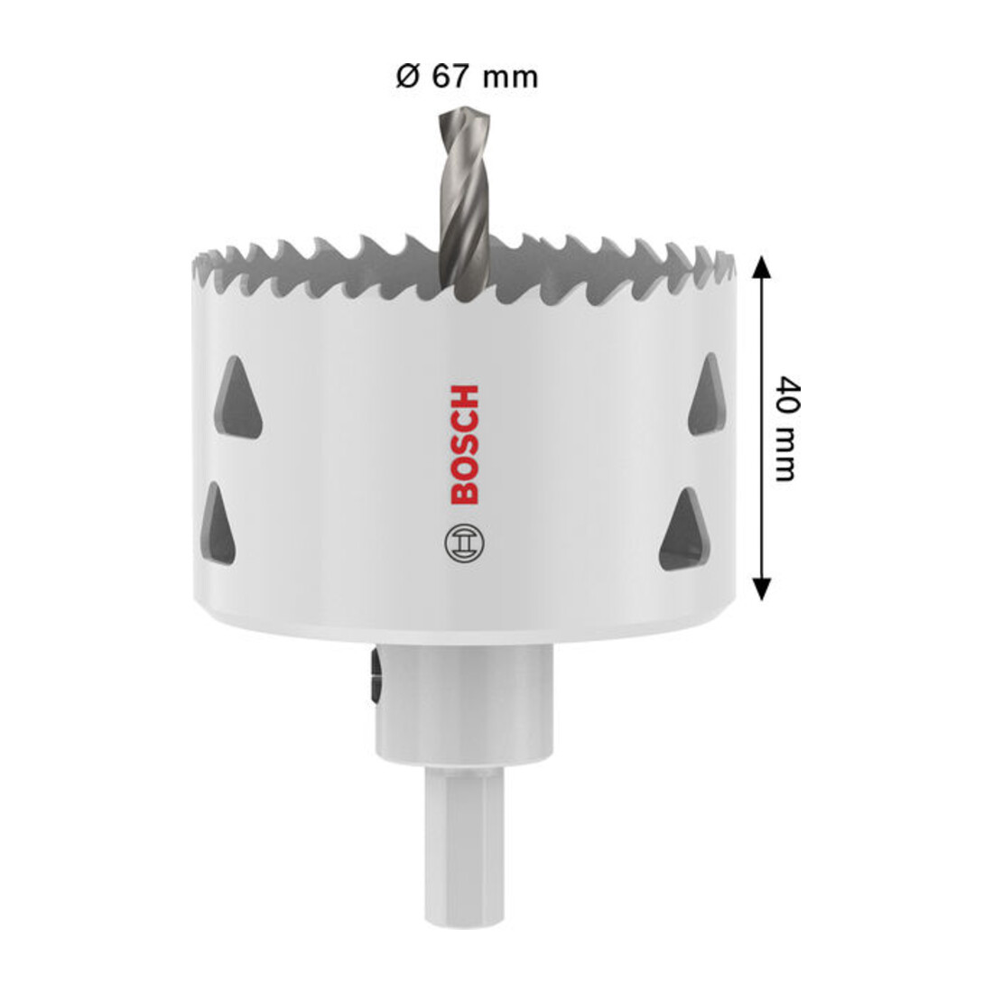 Bosch Multi Material gatenzaag met opzethouder, 67 x 40 mm