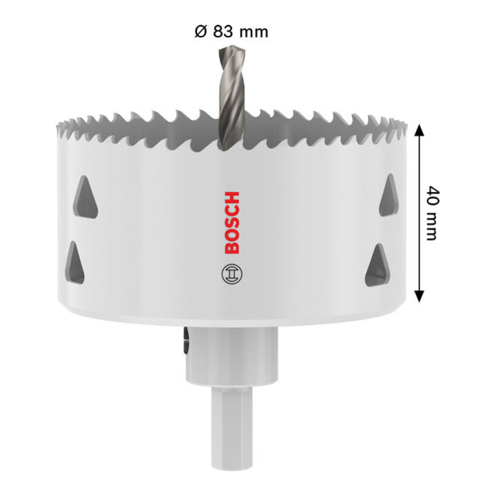 Bosch Multi Material gatenzaag met opzethouder, 83 x 40 mm