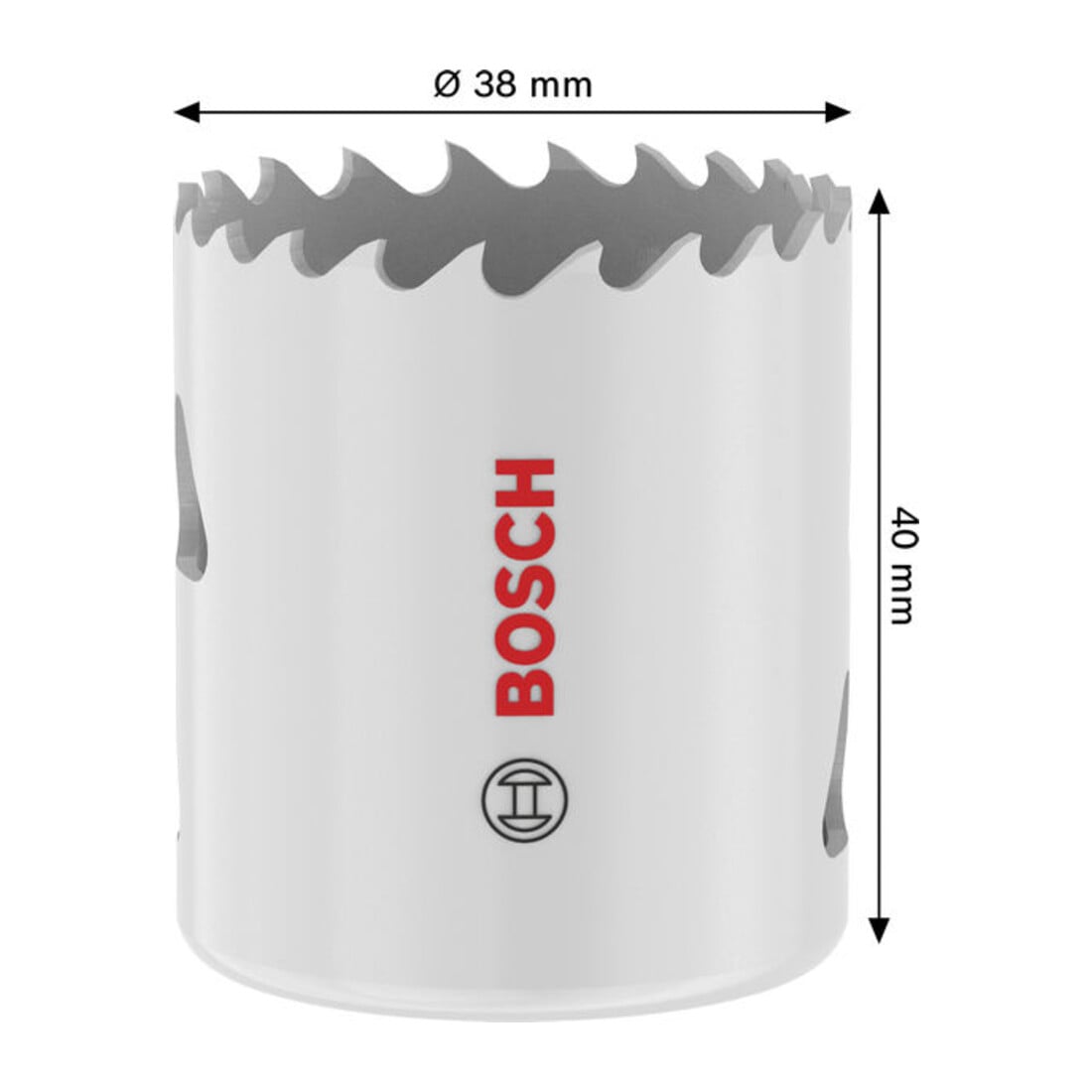 Bosch Multi Material gatenzaag met schroefdraad, 38 x 40 mm