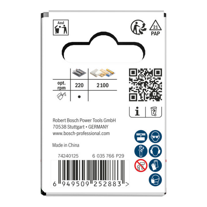 Bosch Multi Material gatenzaag met schroefdraad, 40 x 40 mm