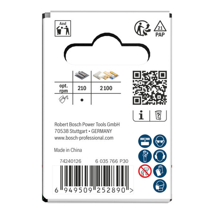 Bosch Multi Material gatenzaag met schroefdraad, 41 x 40 mm