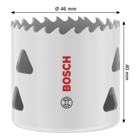 Bosch Multi Material gatenzaag met schroefdraad, 46 x 40 mm