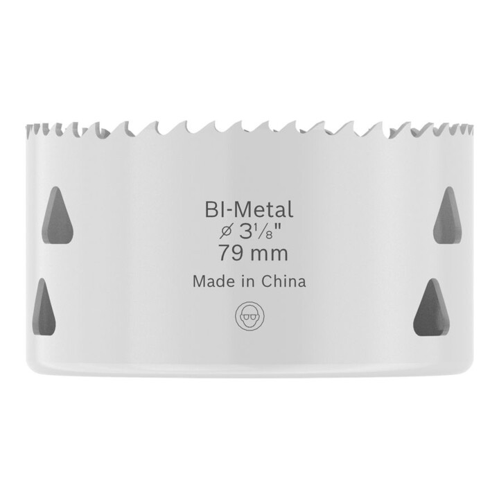 Bosch Multi Material gatenzaag met schroefdraad, 79 x 40 mm