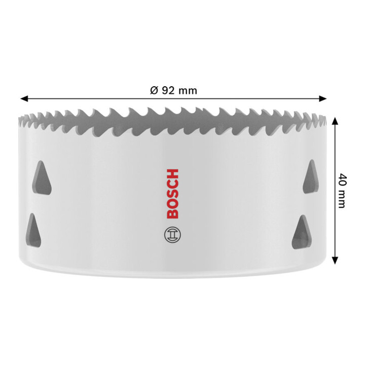 Bosch Multi Material gatenzaag met schroefdraad, 92 x 40 mm