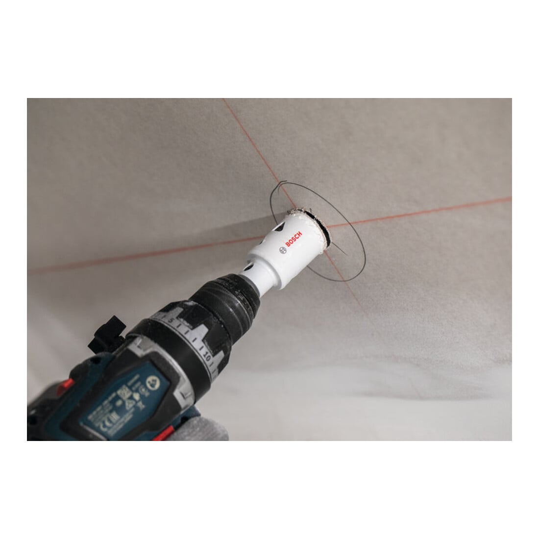 Bosch Multi Material Lochsäge mit Aufsteckhalter, 22 x 40 mm