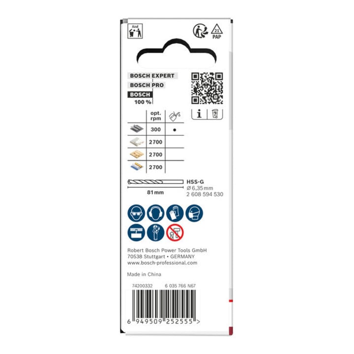 Bosch Multi Material Lochsäge mit Aufsteckhalter, 29 x 40 mm