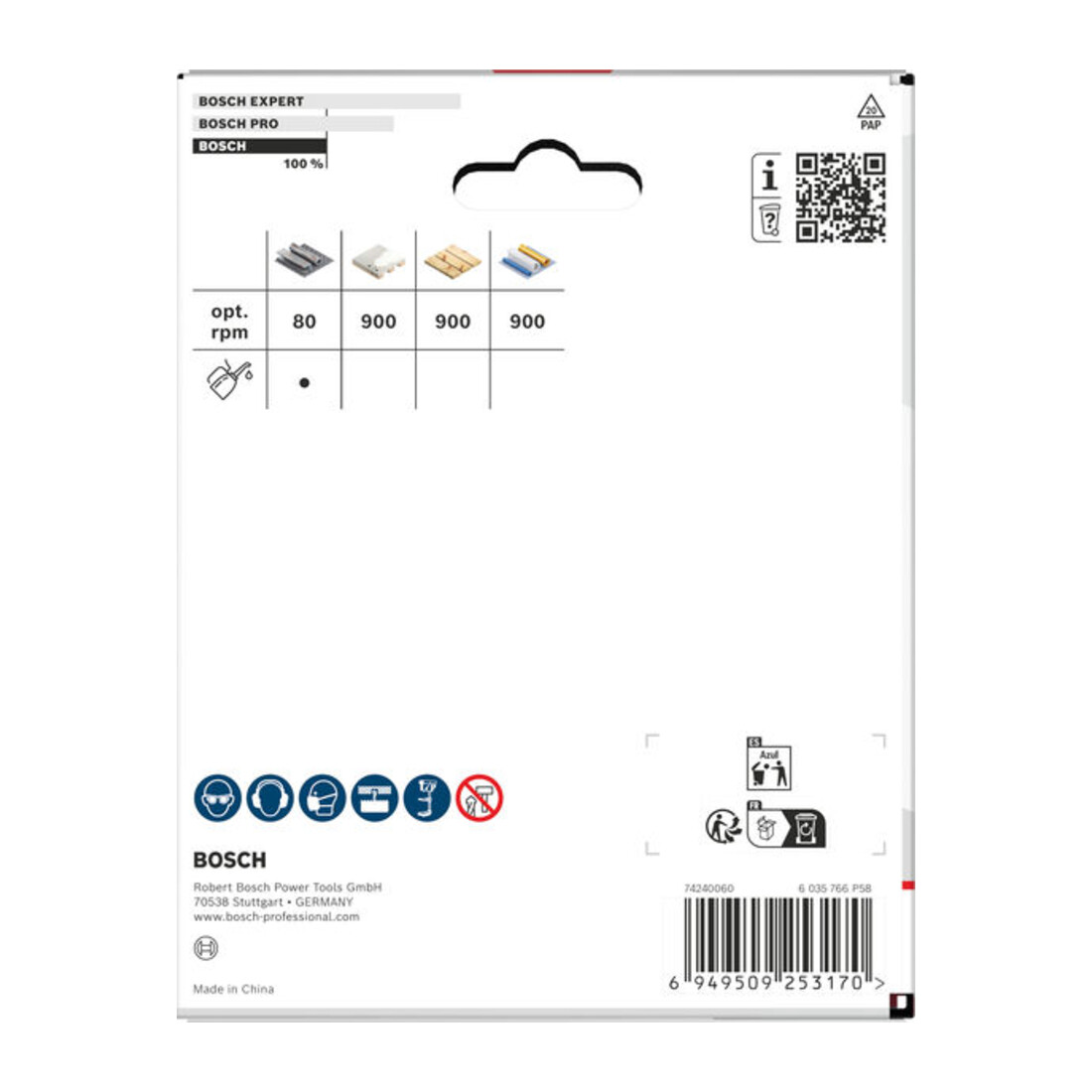 Bosch Multi Material Lochsäge mit Gewinde, 108 x 40 mm