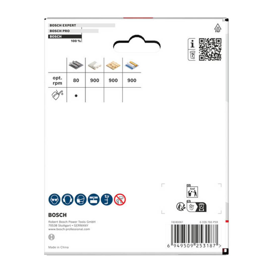 Bosch Multi Material Lochsäge mit Gewinde, 111 x 40 mm