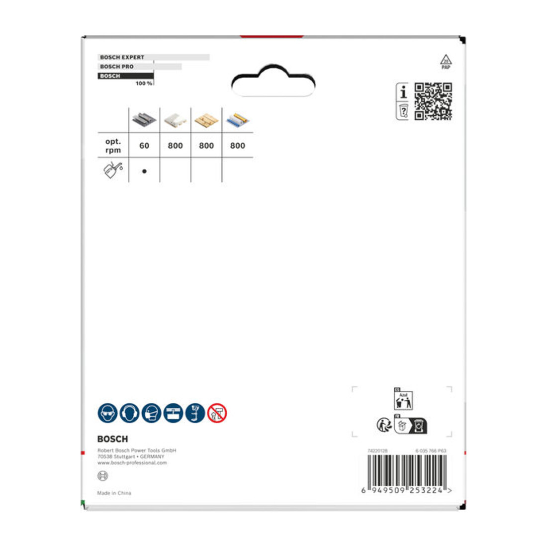 Bosch Multi Material Lochsäge mit Gewinde, 140 x 40 mm
