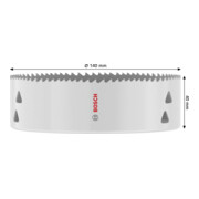 Bosch Multi Material Lochsäge mit Gewinde, 140 x 40 mm-5