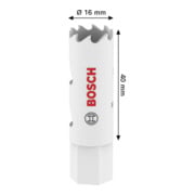 Bosch Multi Material Lochsäge mit Gewinde, 16 x 40 mm-5