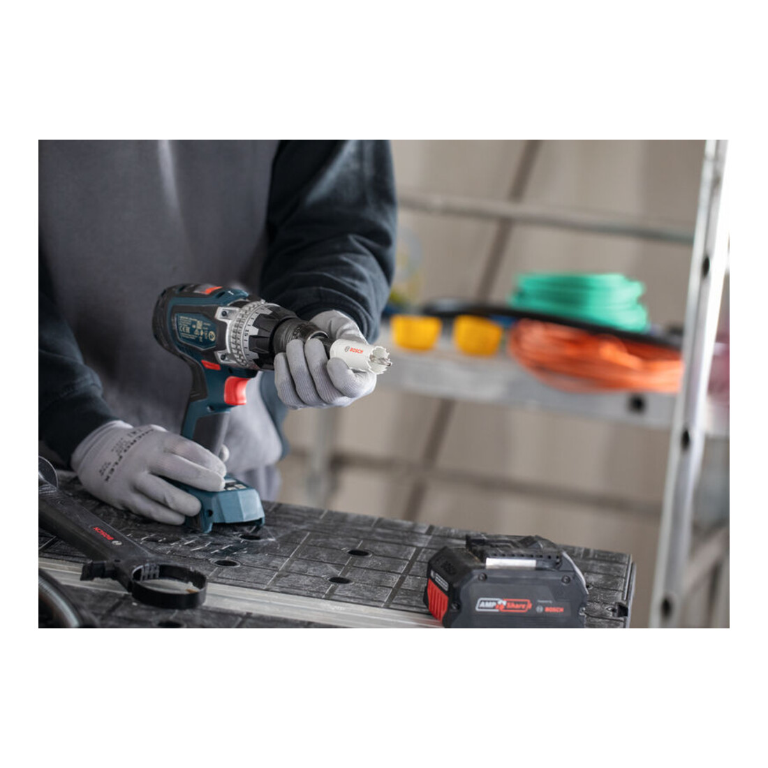 Bosch Multi Material Lochsäge mit Gewinde, 20 x 40 mm