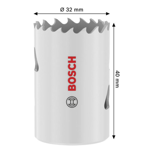 Bosch Multi Material Lochsäge mit Gewinde, 32 x 40 mm