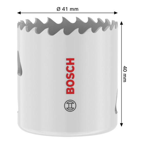 Bosch Multi Material Lochsäge mit Gewinde, 41 x 40 mm