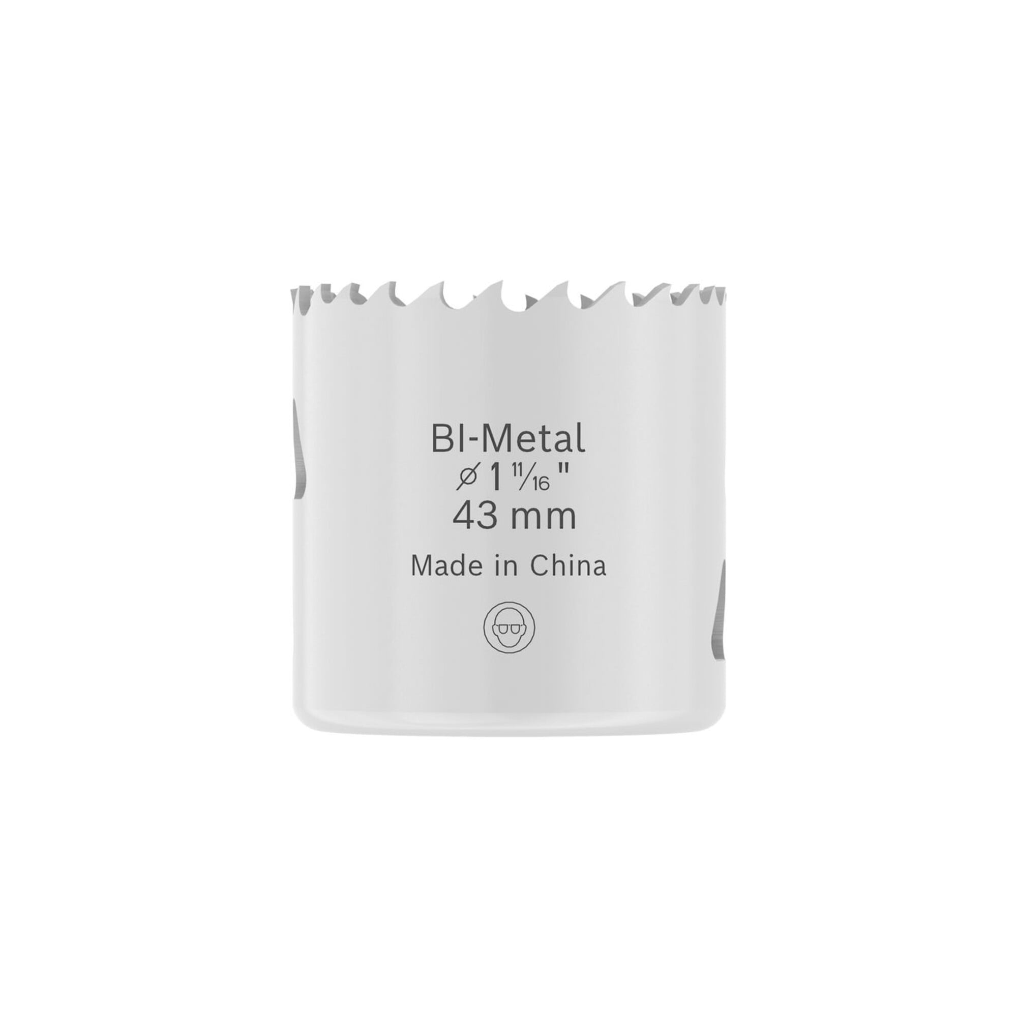 Bosch Multi Material Lochsäge mit Gewinde, 43 x 40 mm