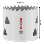 Bosch Multi Material Lochsäge mit Gewinde, 48 x 40 mm-5