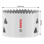Bosch Multi Material Lochsäge mit Gewinde, 64 x 40 mm-5
