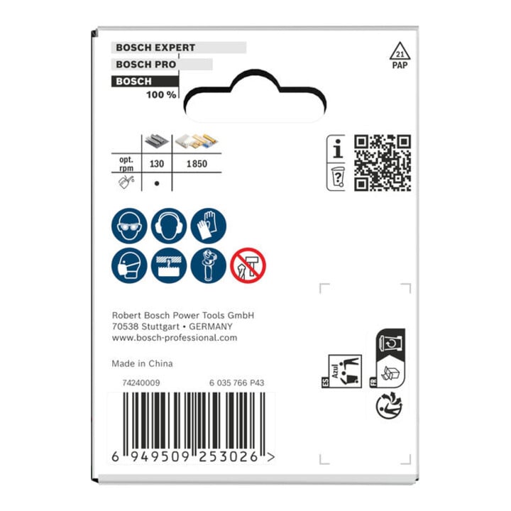Bosch Multi Material Lochsäge mit Gewinde, 65 x 40 mm