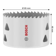 Bosch Multi Material Lochsäge mit Gewinde, 65 x 40 mm-5