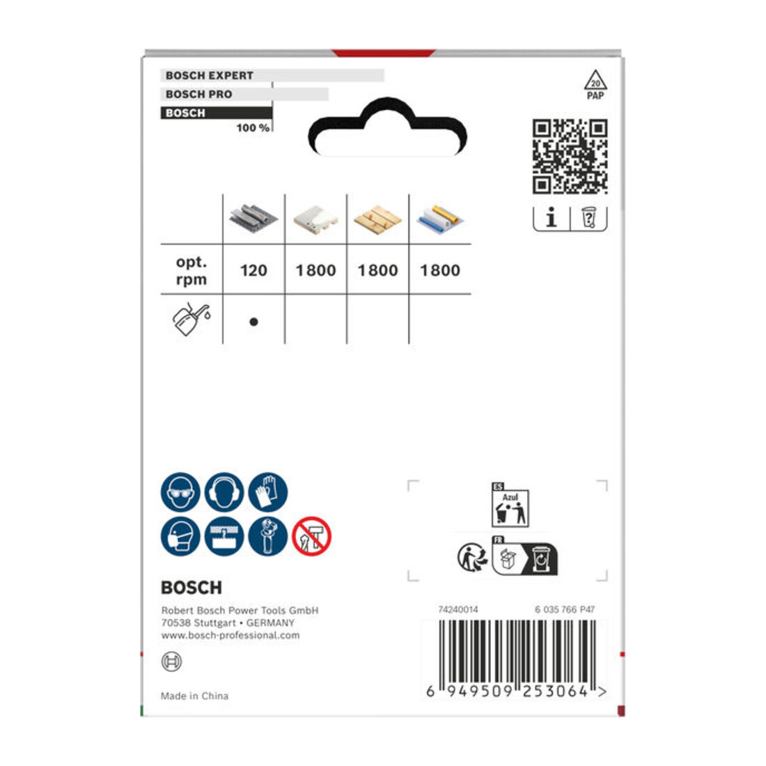 Bosch Multi Material Lochsäge mit Gewinde, 73 x 40 mm