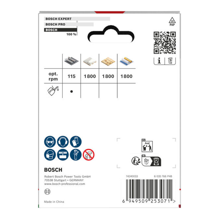 Bosch Multi Material Lochsäge mit Gewinde, 76 x 40 mm
