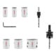 Bosch Multi Material Lochsägen-Set mit Gewinde, 19; 22; 29; 38; 44; 57 x 40 mm