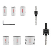 Bosch Multi Material Lochsägen-Set mit Gewinde, 19; 22; 29; 38; 44; 57 x 40 mm-5