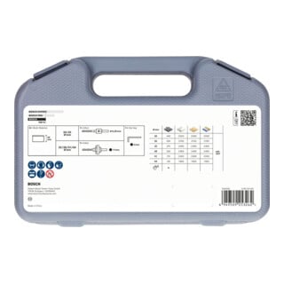 Bosch Multi Material Lochsägen-Set mit Gewinde, 20; 25; 32; 38; 51; 64 x 40 mm