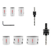 Bosch Multi Material Lochsägen-Set mit Gewinde, 20; 25; 32; 38; 51; 64 x 40 mm-5