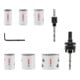 Bosch Multi Material Lochsägen-Set mit Gewinde, 24; 27; 32; 35; 40; 52 x 40 mm