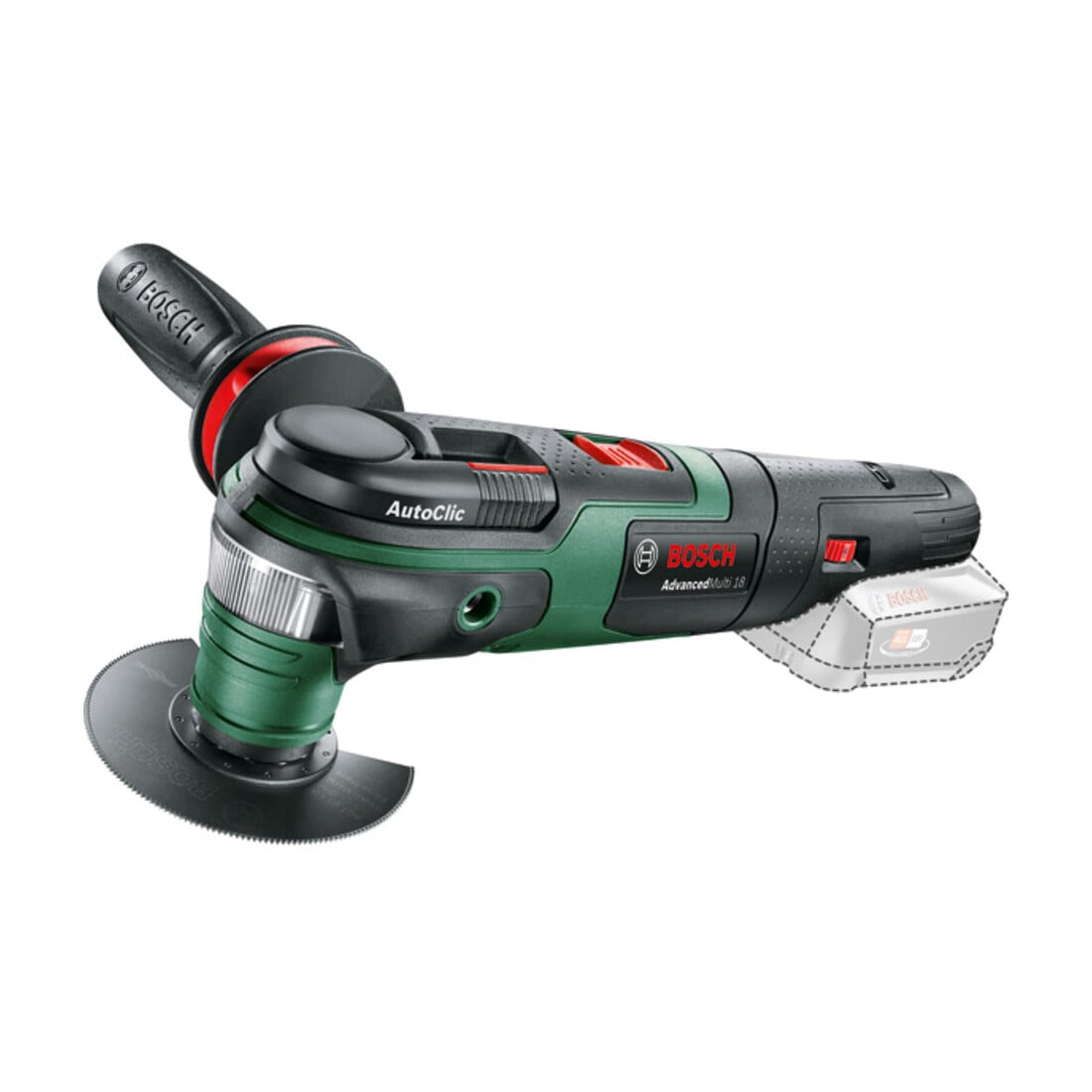 Bosch multifunctioneel gereedschap op accu AdvancedMulti 18