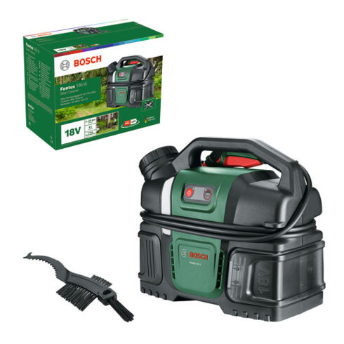 Bosch Nettoyeur sans fil extérieur pour vélo Fontus 18V-6