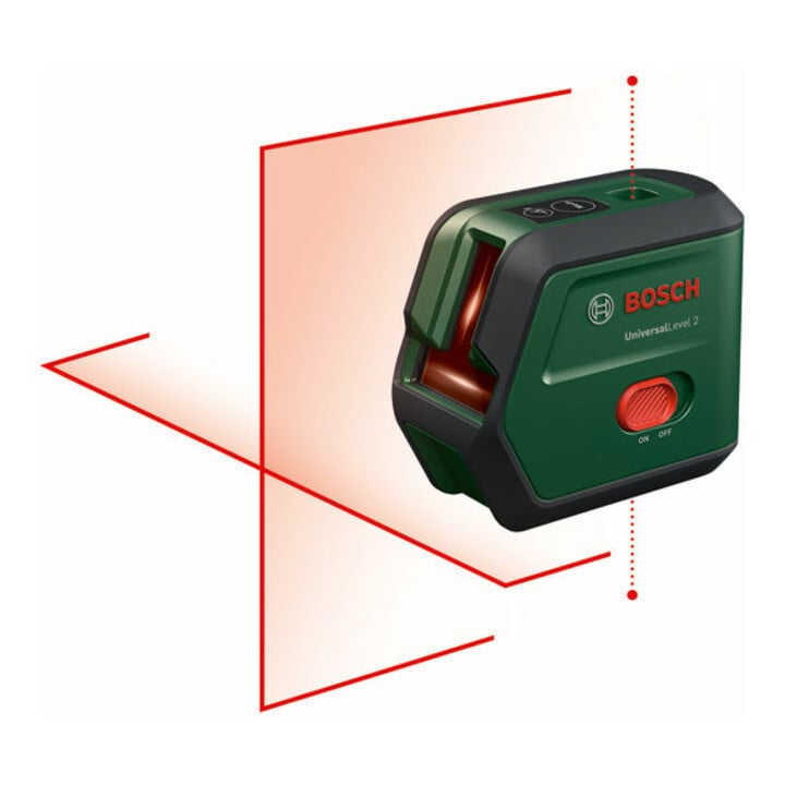 Bosch Niveau laser à lignes croisées UniversalLevel 2 Set
