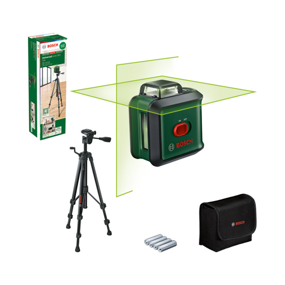 Bosch Niveau laser croix UniversalLevel 360 Set