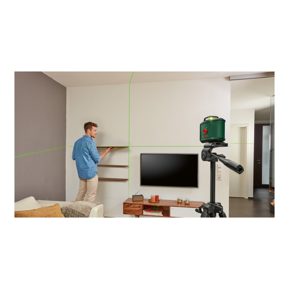 Bosch Niveau laser croix UniversalLevel 360 Set