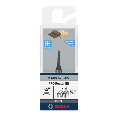 Bosch Nutfräser 1/4"