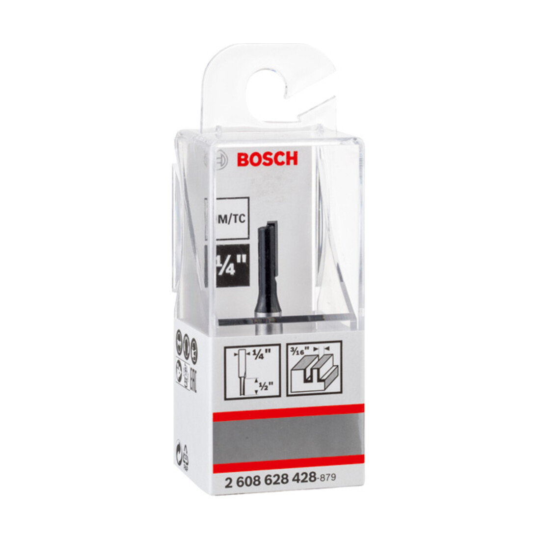 Bosch Nutfräser 1/4"