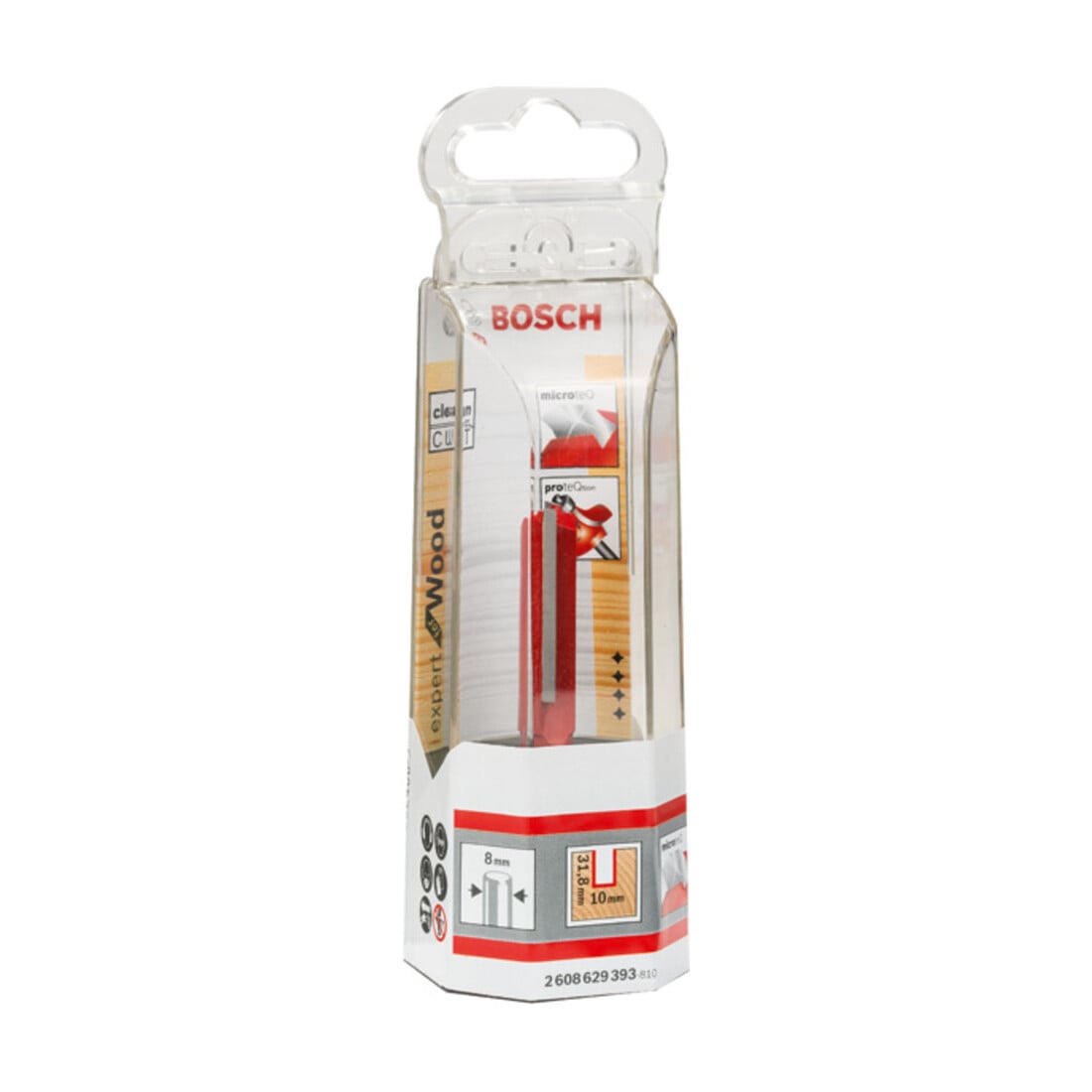 Bosch Nutfräser Expert for Wood 8 mm D1 10 mm L 31,8 mm G 69 mm