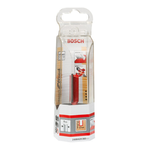 Bosch Nutfräser Expert for Wood 8 mm D1 12 mm L 31,8 mm G 63,8 mm