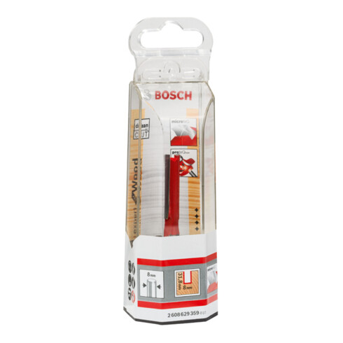 Bosch Nutfräser Expert for Wood 8 mm D1 8 mm L 31,8 mm G 70 mm