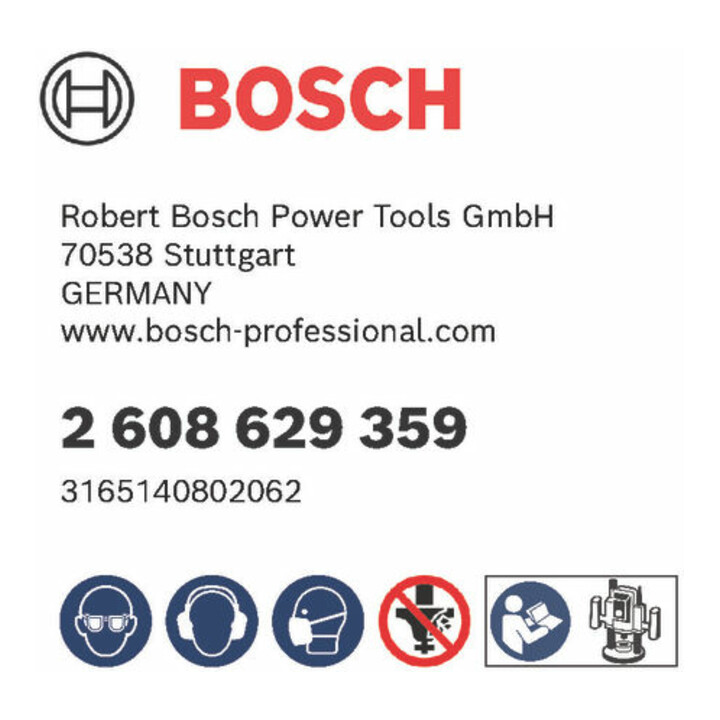 Bosch Nutfräser Expert for Wood 8 mm D1 8 mm L 31,8 mm G 70 mm