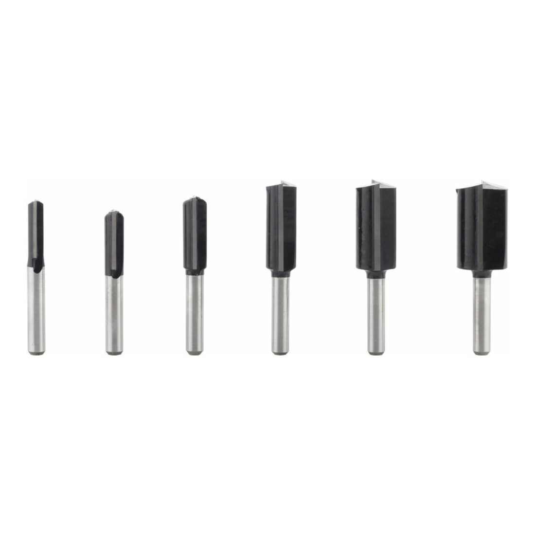 Bosch Nutfräser-Set 1/4"-Schaft 6-teilig