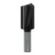 Bosch Nutfräser Standard for Wood 12 mm D1 25 mm L 40 mm G 81 mm