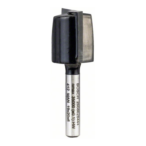 Bosch Nutfräser Standard for Wood 6 mm D1 19 mm L 19,5 mm G 51 mm