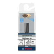 Bosch Nutfräser Standard for Wood 6 mm D1 9,5 mm L 19,5 mm G 51 mm-2